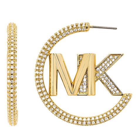 nachgemachte michael kors ohrringe|michael kors gold hoop earrings.